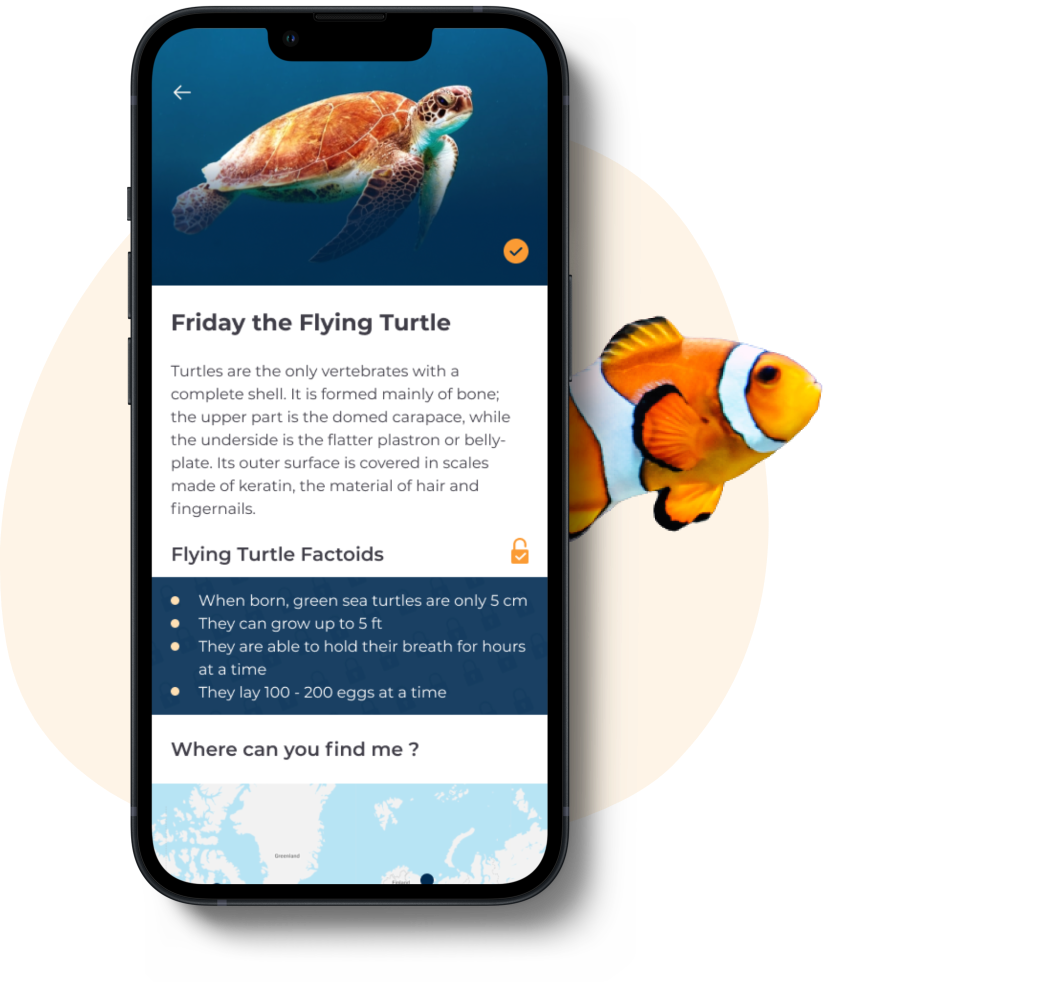 mobile app for aquariums